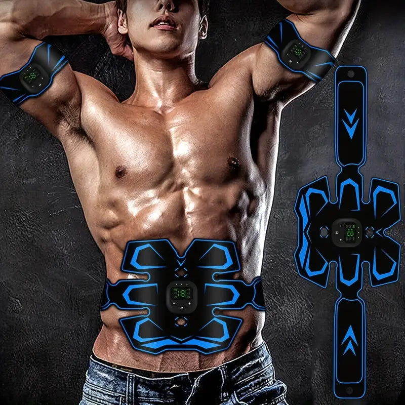 NNETM Abdominal Muscle Stimulator Trainer with 6 Modes and 19 Intensity Levels