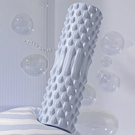 NNEOBA High Density Foam Roller for Muscle Massage Blue, 45×12cm